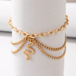 Load image into Gallery viewer, Snake Charm Ankle Bracelet
