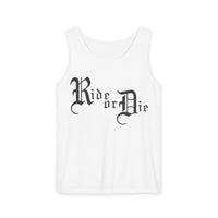 Ride or Die Women's Relaxed Jersey Tank Top - Womens Tee - Ride or Die shirt for her - gifts for her - loyalty - love - graphic tees