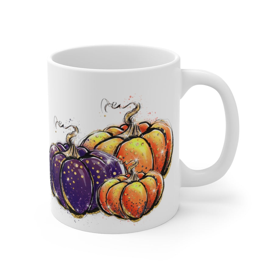 Hello Pumpkin mug - PSL mugs - Silver Birch