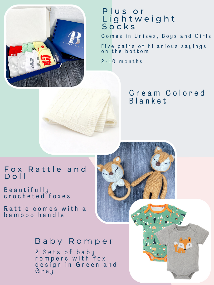 Baby Shower Gift Set | Fox Baby | Large