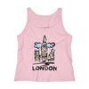 London Big Ben Tank Top - Womens clothes - Silver Birch