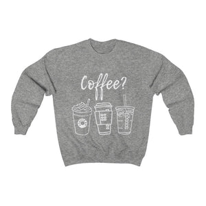 Coffee Threesome Sweater | Sweatshirt for Coffee Lovers | Unisex