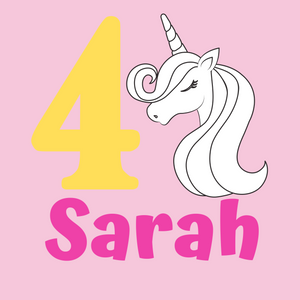 Silver Birch - Unicorn Kids Birthday Shirt
