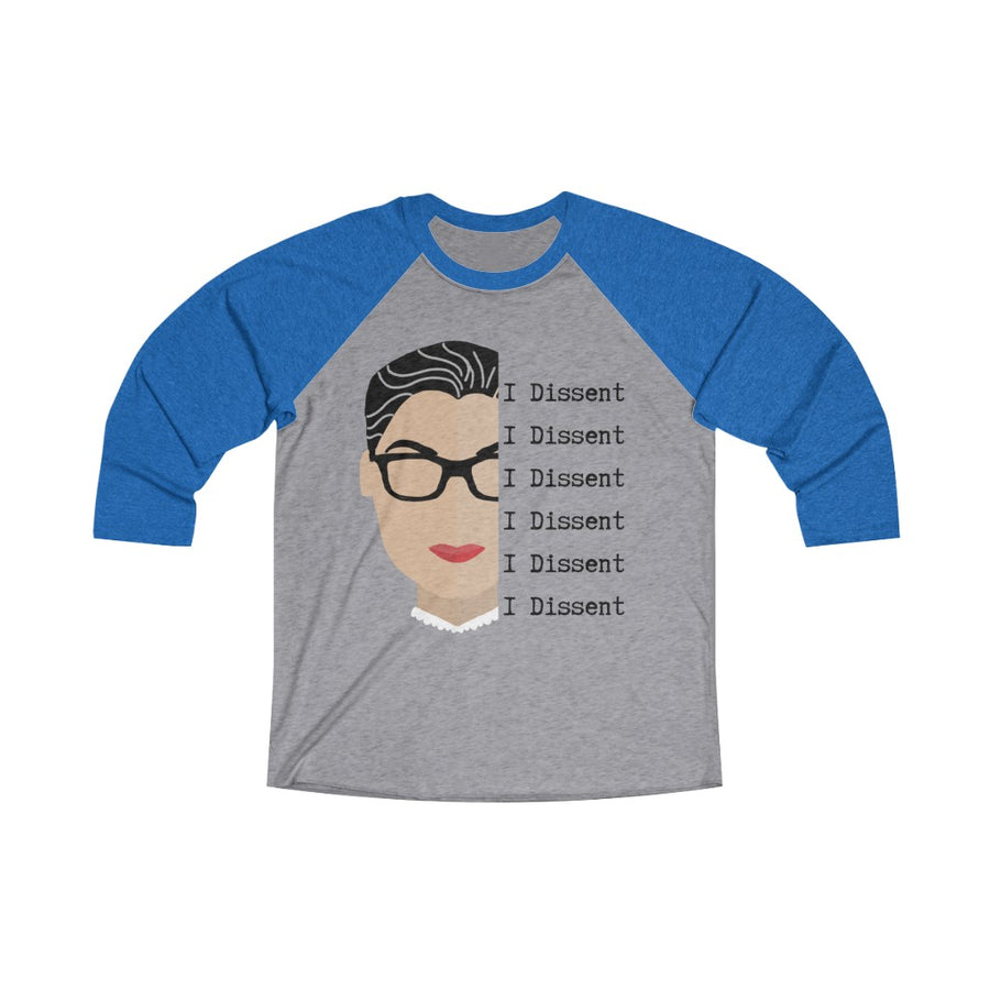 Ruth Bader Ginsburg | Tri-Blend RBG shirt | Feminist