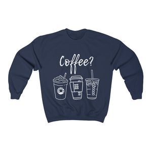 Coffee Threesome Sweater | Sweatshirt for Coffee Lovers | Unisex