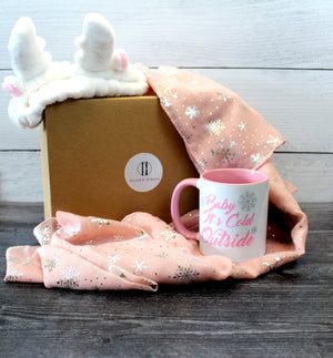 Silver Birch - Winter Wonderland Gift Set - Soup Mug and Scarf