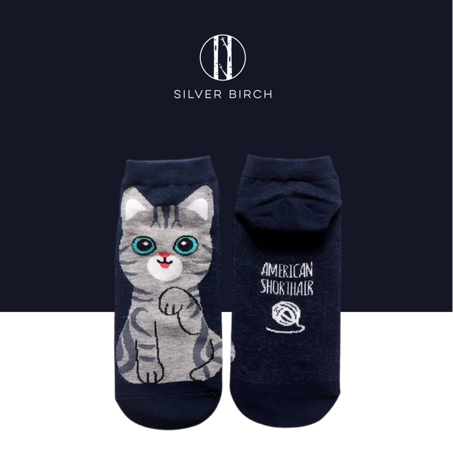 Meowzing Cat Socks Gift Box | Cat Scarf & Mug Set
