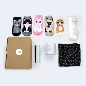 Catstravaganza Box | Scarf | Socks | Mug | Cat Ears | Pens