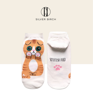 Petit Cat Socks Gift Box | Cat Scarf