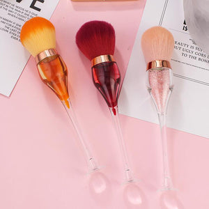 Champagne Make Up Brush | Bridal Party Gifts and Favors