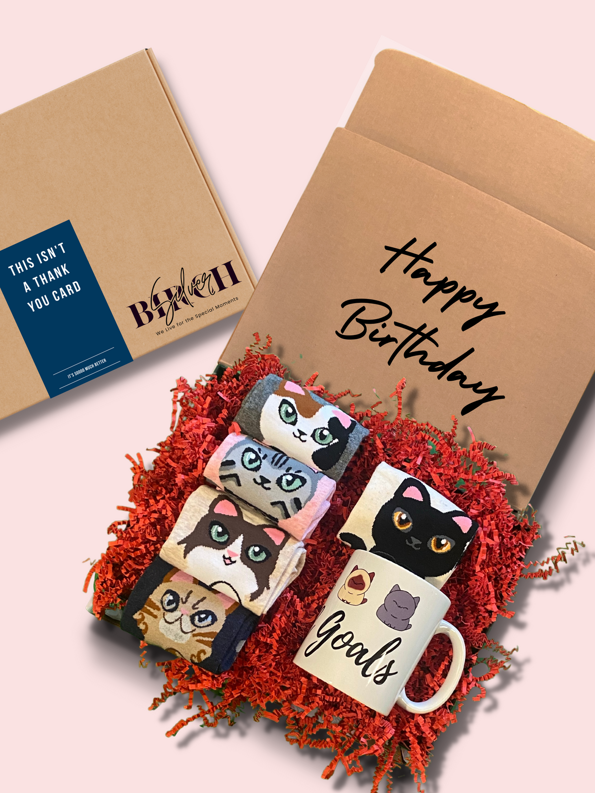 Cat Lovers Gift Box | Mug & Socks