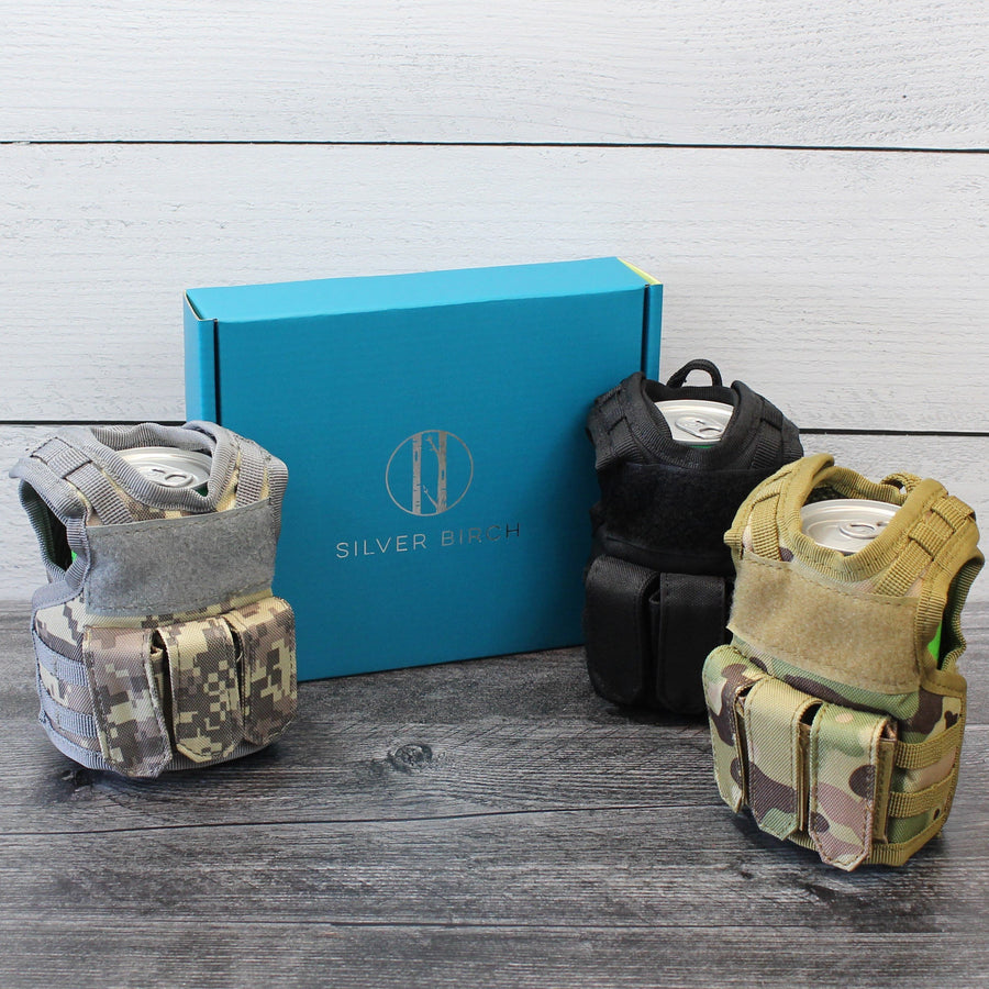 Military Can Cooler Vests | Gift for Him