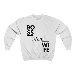 Mom Boss Wife Sweatshirt | Sweatshirt
