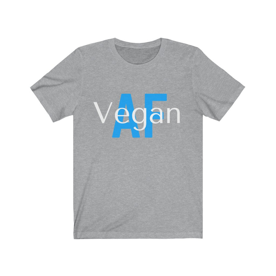 Vegan AF Unisex T shirt - Silver Birch