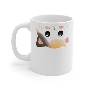 Mix Brown Orange Upside Down Cat mug - Cat mugs - coffee mug - gifts for coffee lovers - christmas gifts - Birthday ideas - Cat mom