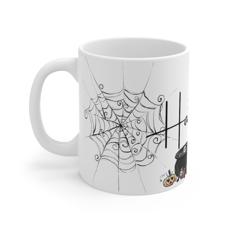 Halloween mug - Silver Birch