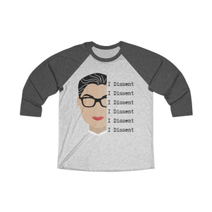 Ruth Bader Ginsburg | Tri-Blend RBG shirt | Feminist