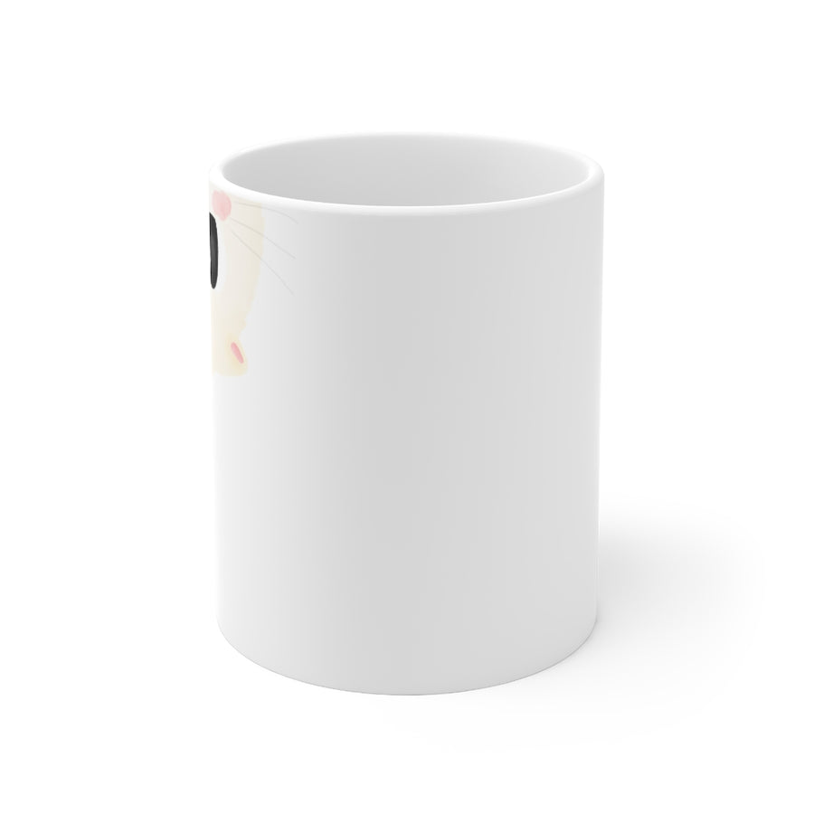 Cream Upside Down Cat mug - Cat mugs - coffee mug - gifts for coffee lovers - christmas gifts - Birthday ideas - Cat mom