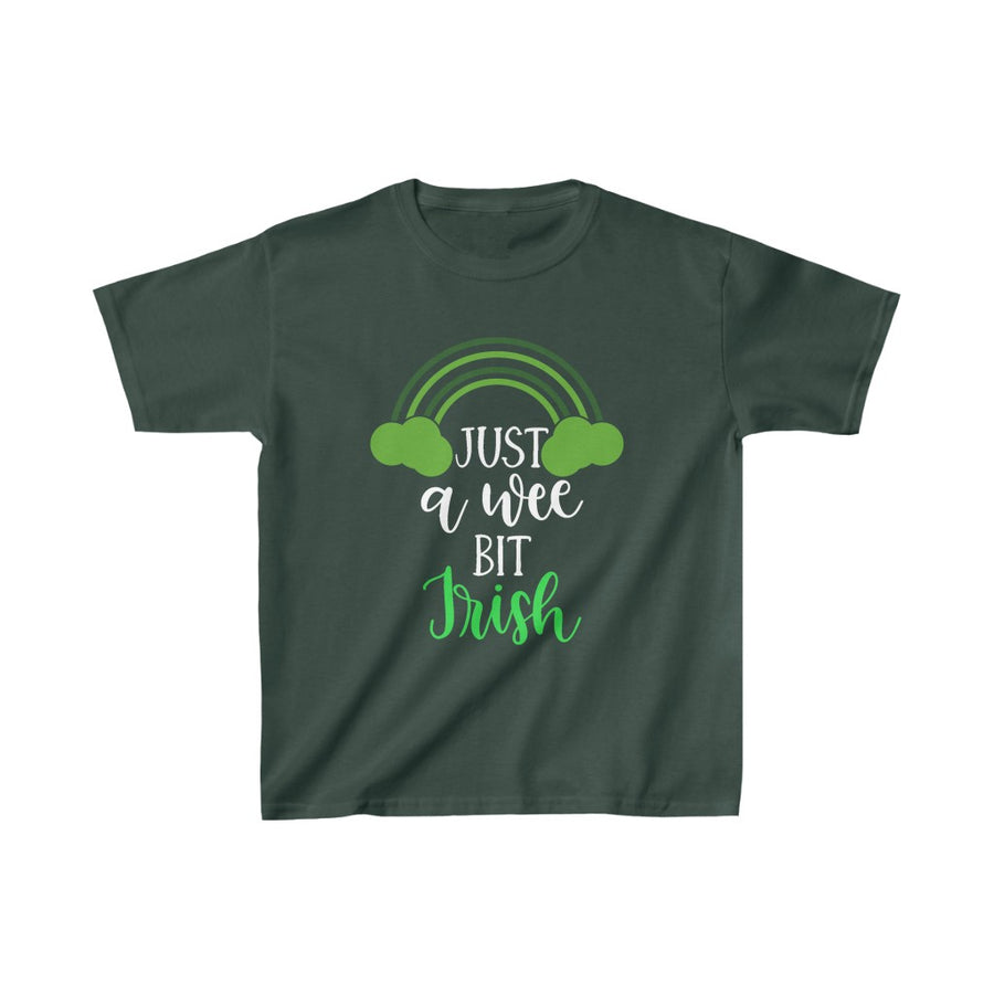 Wee Bit Irish Kids Tee | St Patricks Day Shirt | Kids Clothes | St Paddy